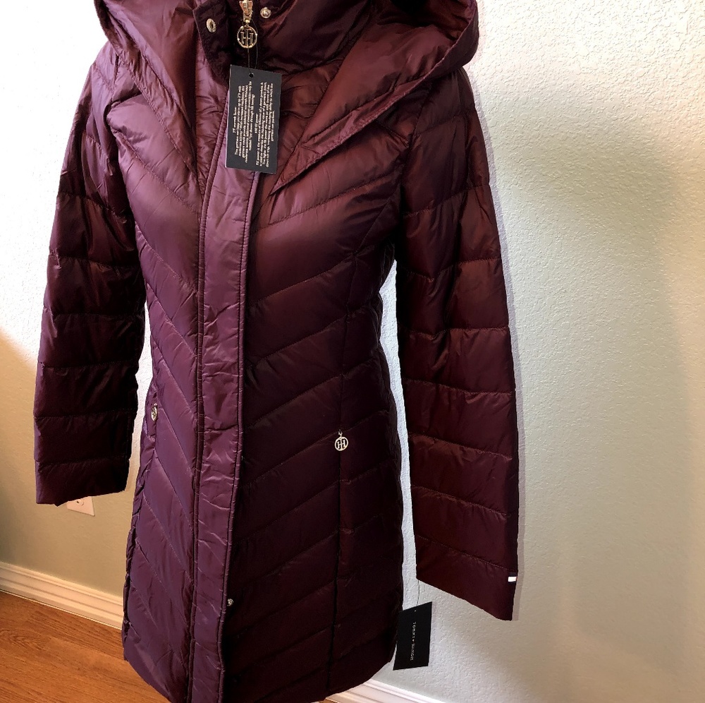 NWT Tommy Hilfiger 3° Packable Down Coat - Picture 2 of 8